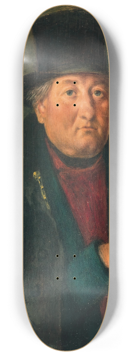 Michael Neder - A Peasant from Lower Austria 8.25 inch art skate deck