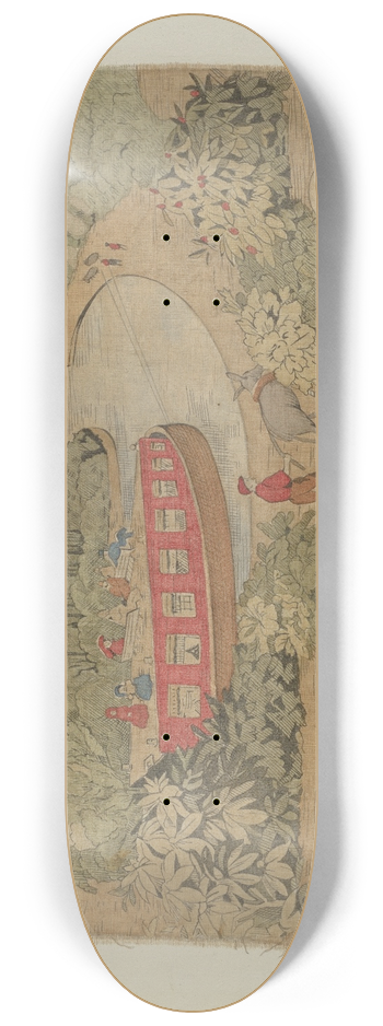 Michael Trekur - Printed Cotton 8.25 inch art skate deck