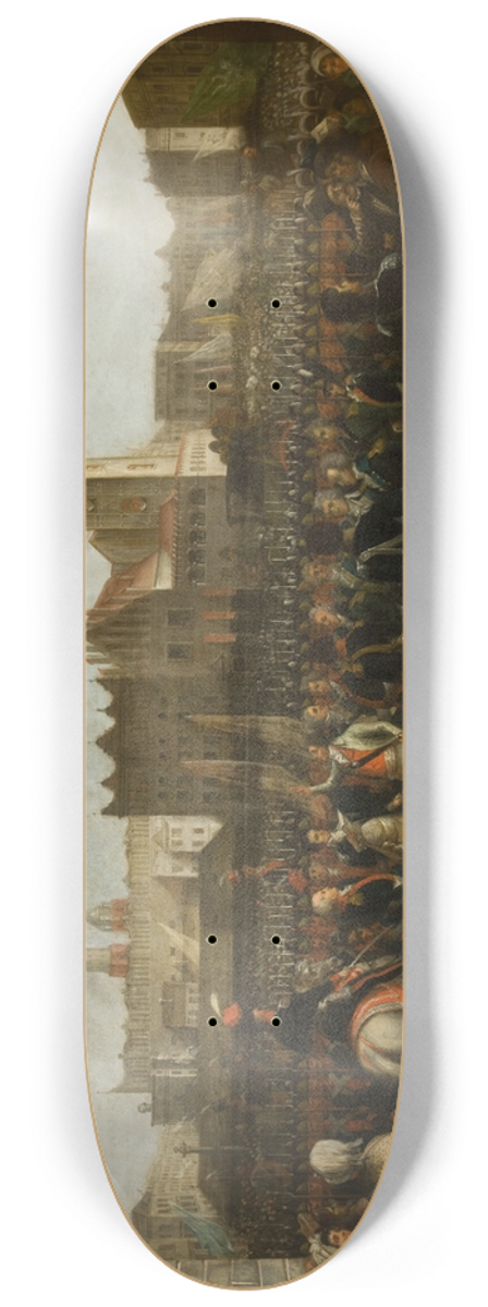 Micha Stachowicz - Kociuszkos Oath 8.25 inch art skate deck