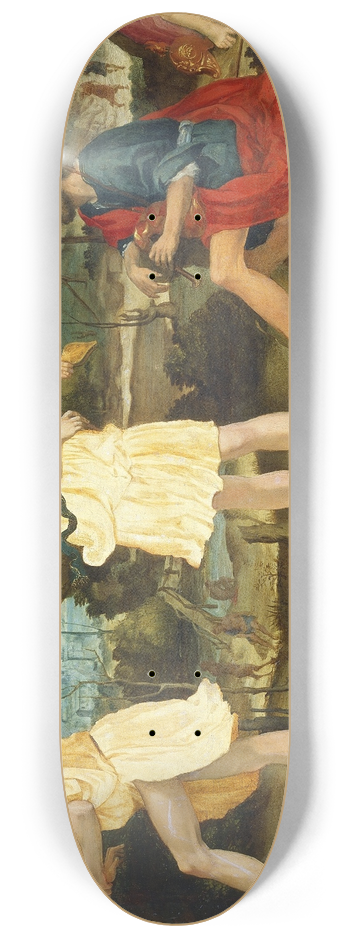 Michelangelo Anselmi - Apollo and Marsyas 8.25 inch art skate deck
