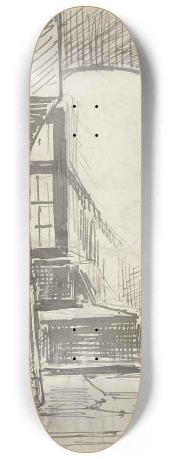 Anton Burger - Bay 8.25 inch art skate deck