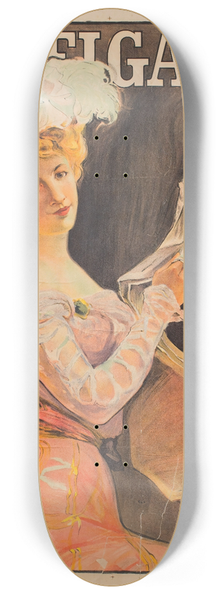 Michel Simonidy - Le Figaro 8.25 inch art skate deck