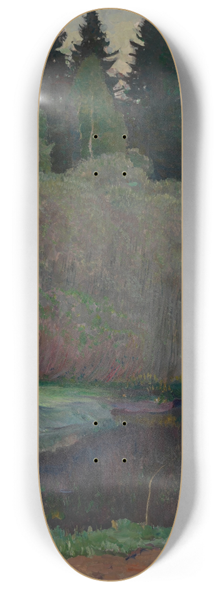 Mikhail Nesterov - The Nightingale is Singing 8.25 inch art skate deck