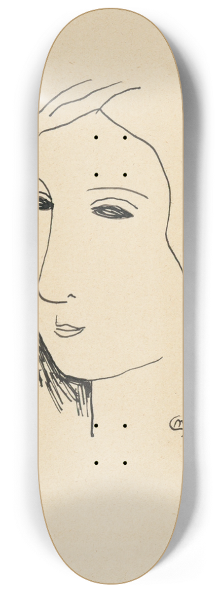 Mikul Galanda - Hlava dievaa 8.25 inch art skate deck