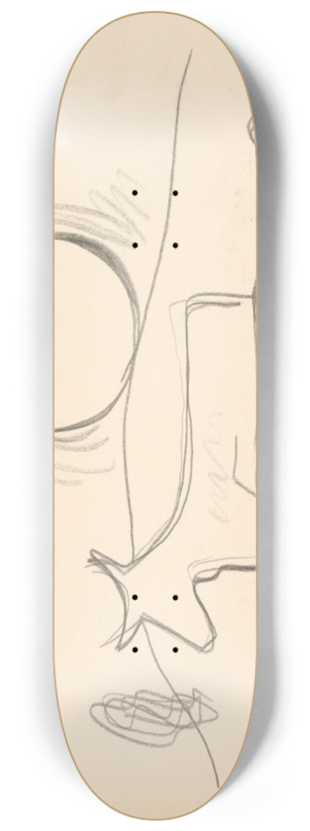 Mikul Galanda - Pastier s kravami 8.25 inch art skate deck