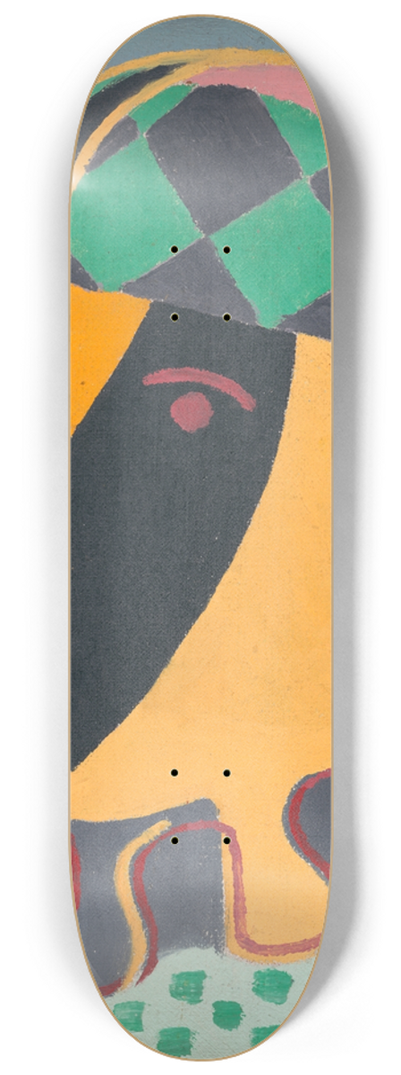 Mikul Galanda - Pierots Head 8.25 inch art skate deck