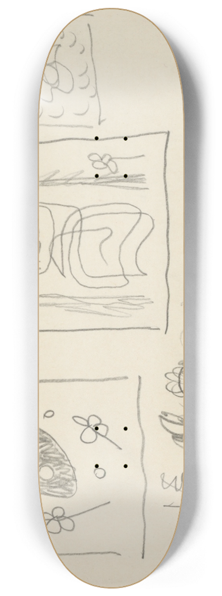 Mikul Galanda - tdie materstva a anjeli 8.25 inch art skate deck