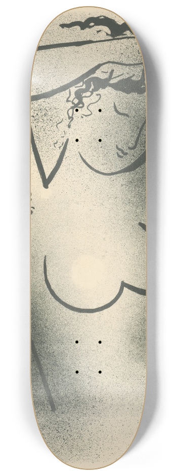 Mikul Galanda - Toaleta 8.25 inch art skate deck