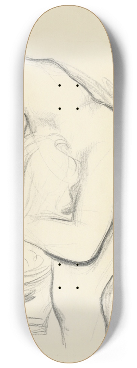 Mikul Galanda - Umvanie vlasov 8.25 inch art skate deck