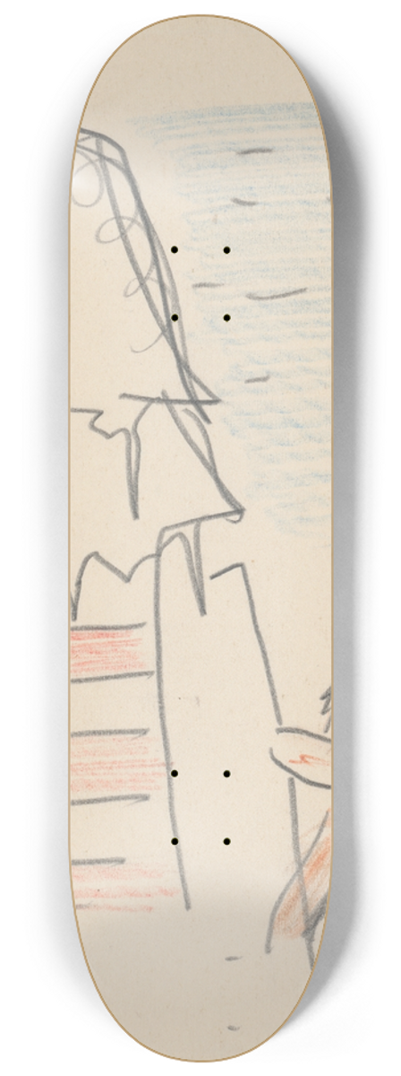 Mikul Galanda - Vianoce 8.25 inch art skate deck