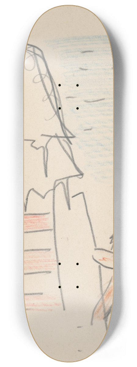 Mikul Galanda - Vianoce 8.25 inch art skate deck