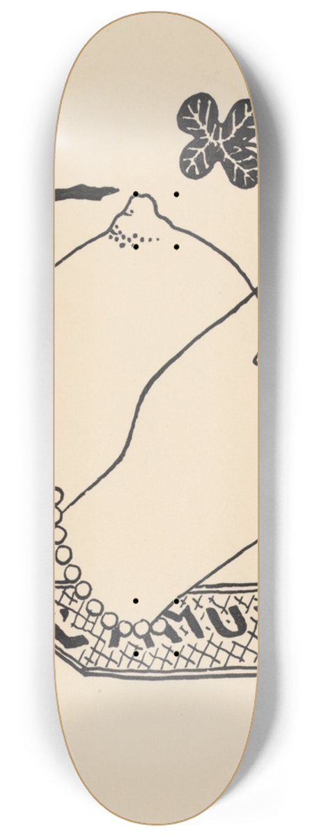 Mikul Galanda - Volcano 8.25 inch art skate deck