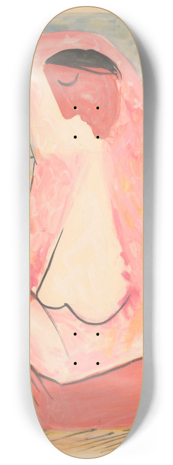 Mikul Galanda - Woman with a vase 8.25 inch art skate deck