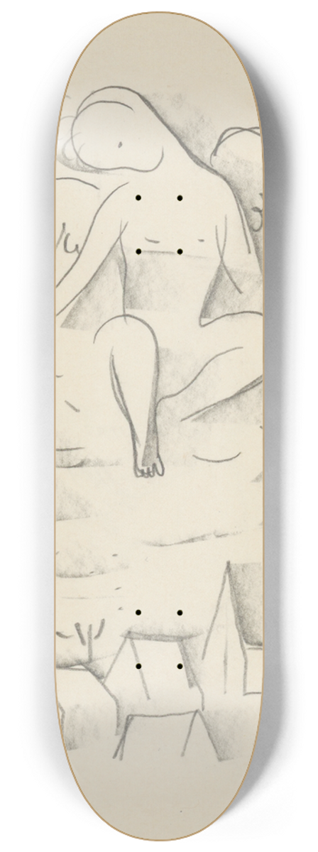 Mikul Galanda - Zimn idyla 8.25 inch art skate deck