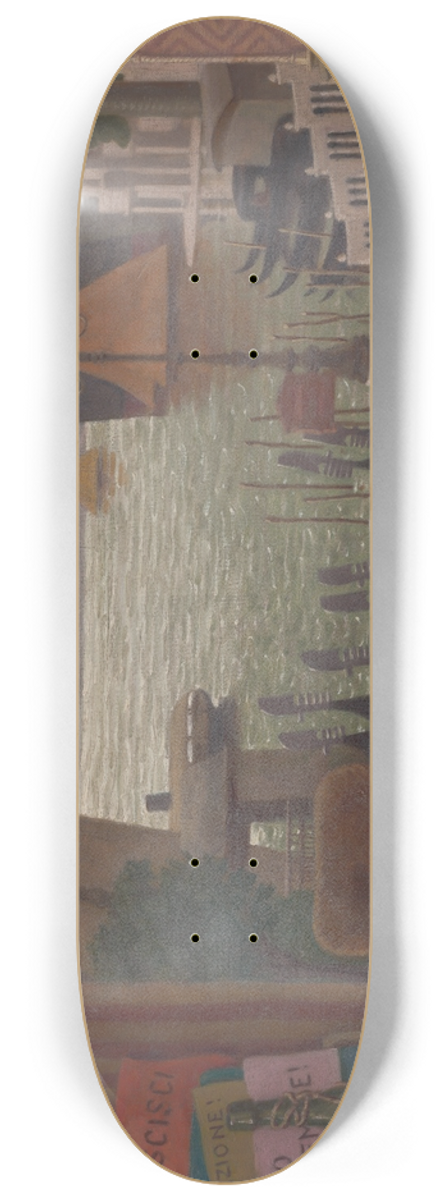 Milan Thomka Mitrovsk - Memories Of Venice 8.25 inch art skate deck