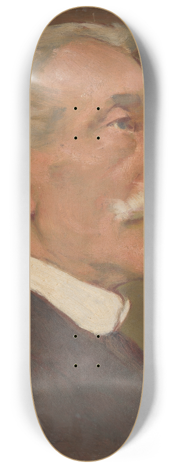 Milan Thomka Mitrovsk - Portrait of the Artists Father 8.25 inch art skate deck