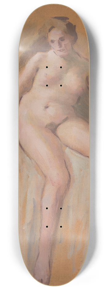 Milan Thomka Mitrovsk - Study for the Painting Lady Godiva 8.25 inch art skate deck
