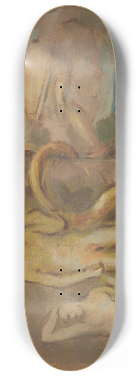 Milan Thomka Mitrovsk - Temptation Adam and Eve 8.25 inch art skate deck