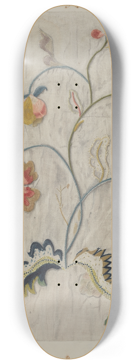 Mildred E. Bent - Bedspread Detail 8.25 inch art skate deck