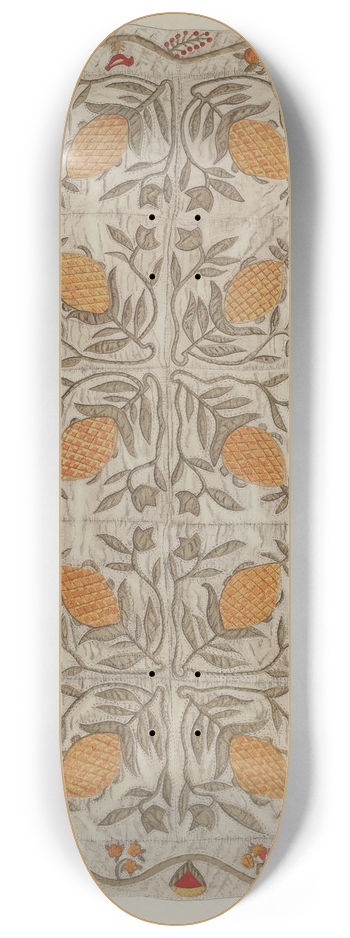 Mildred E. Bent - Pineapple Quilt 8.25 inch art skate deck