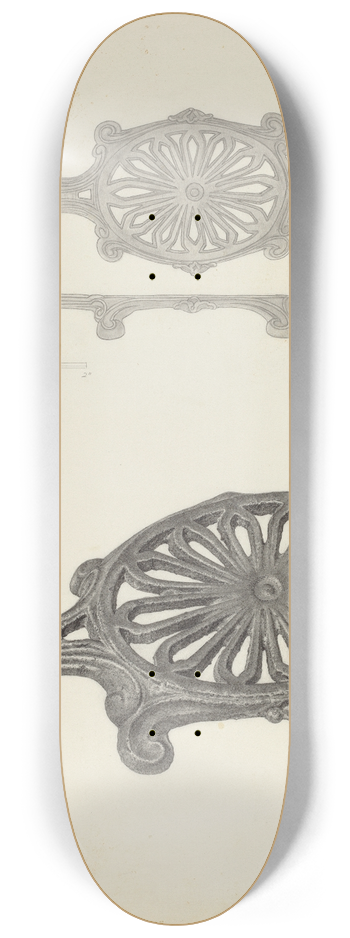 Mildred Ford - Flat Iron Holder 8.25 inch art skate deck