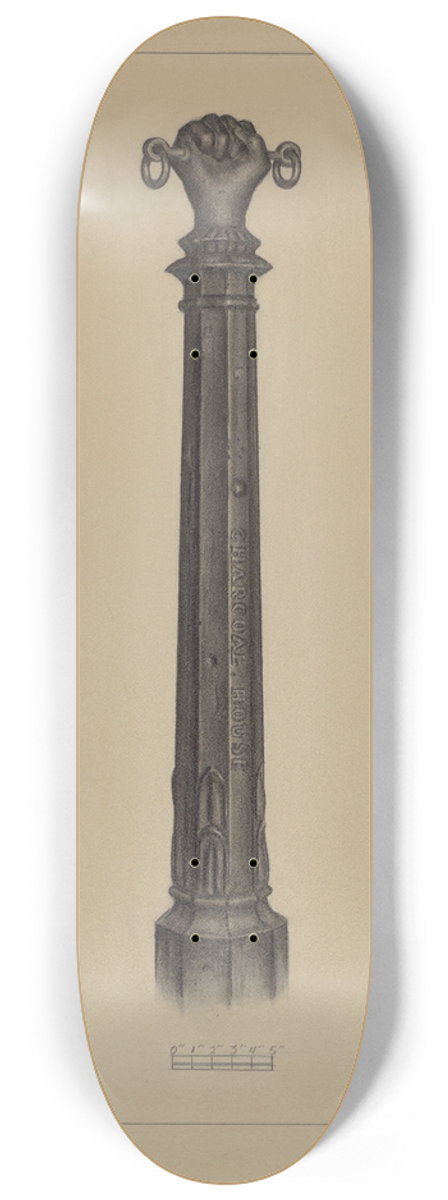 Milton Grubstein - Hitching Post 8.25 inch art skate deck