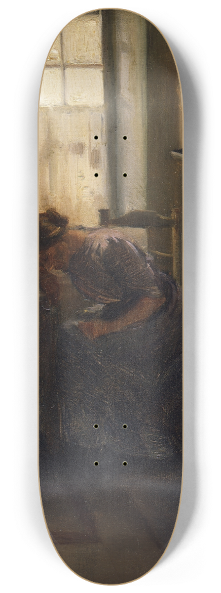 Mina Arndt - Tired 8.25 inch art skate deck