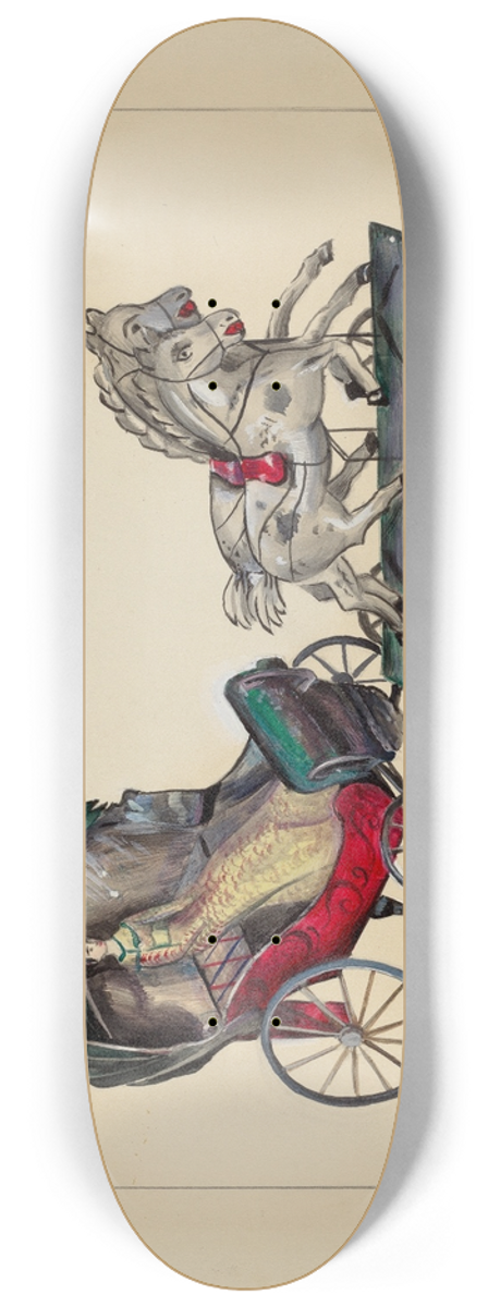 Mina Lowry - Calash 8.25 inch art skate deck