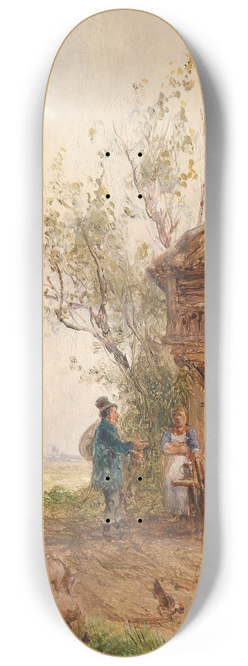 Anton Doll - Rast vor dem Wirtshaus 8.25 inch art skate deck