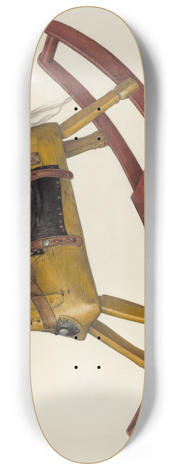 Mina Lowry - Rocking Horse 8.25 inch art skate deck