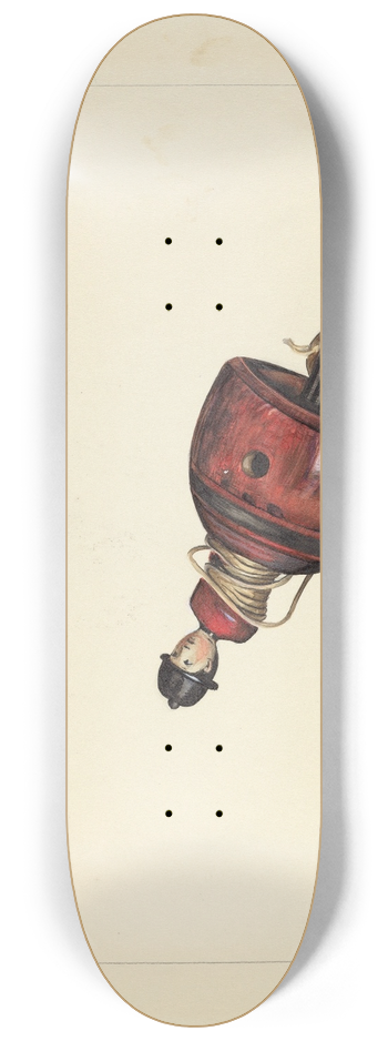 Mina Lowry - Top (With Winding String) 8.25 inch art skate deck
