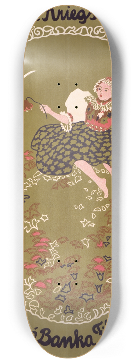 Minka Podhajsk - Zeichnet 7. Kriegsanleihe! 8.25 inch art skate deck