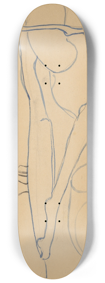 Mogens Ballin - Paysage 8.25 inch art skate deck