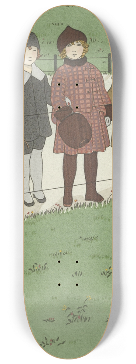 Monogrammist MFN - Costumes du matin 8.25 inch art skate deck