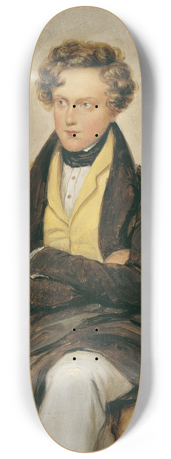 Moritz Michael Daffinger - Der Herzog Von Reichstadt 8.25 inch art skate deck