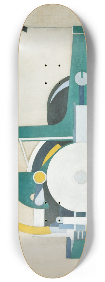 Morton Livingston Schamberg - Painting (formerlyMachine) 8.25 inch art skate deck