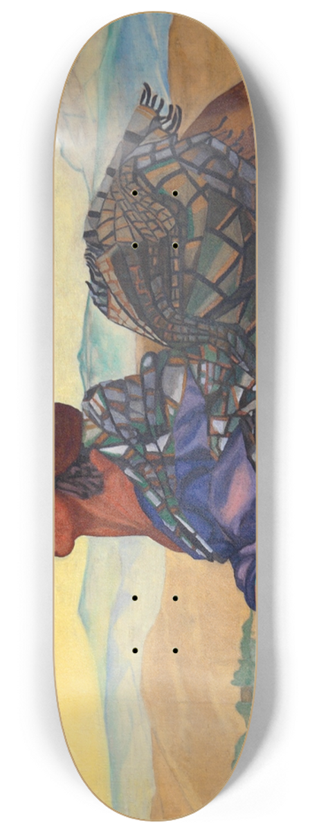 Nadezhda Lermontova - Sphinx 8.25 inch art skate deck