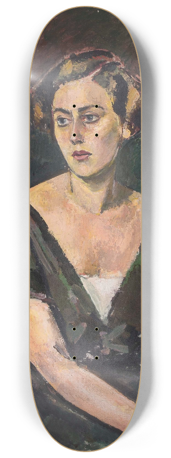 Anton Faistauer - Die Russin 8.25 inch art skate deck