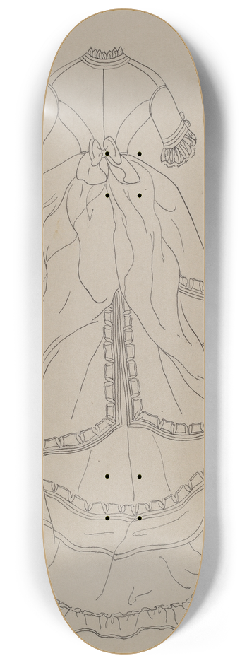 Nancy Crimi - Dress 8.25 inch art skate deck