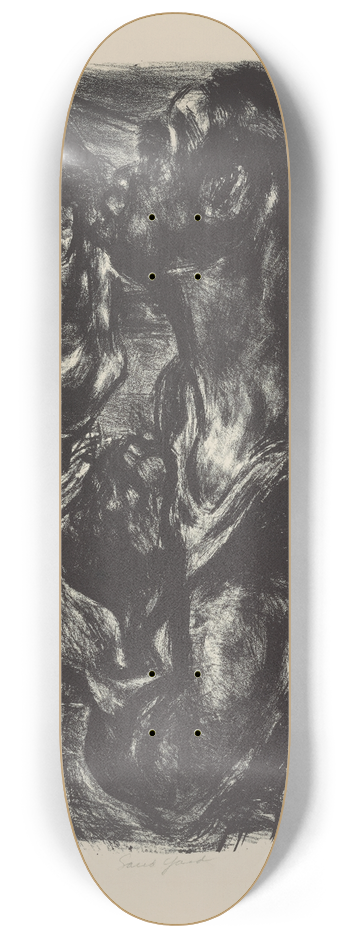Nan Lurie - Sand Yard 8.25 inch art skate deck