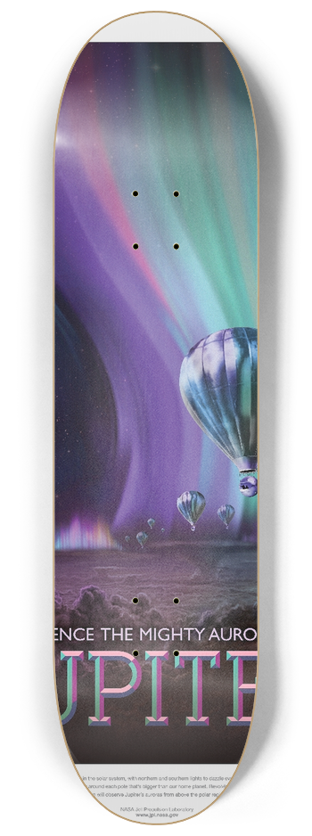 NASA - Jupiter 8.25 inch art skate deck