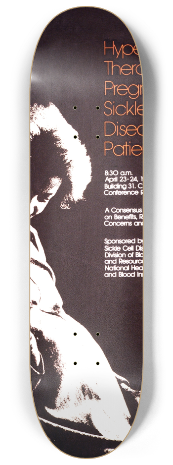 National Institutes of Health - Hypertransfusion therapy in pregnant sickle cell disease patients 8.25 inch art skate deck