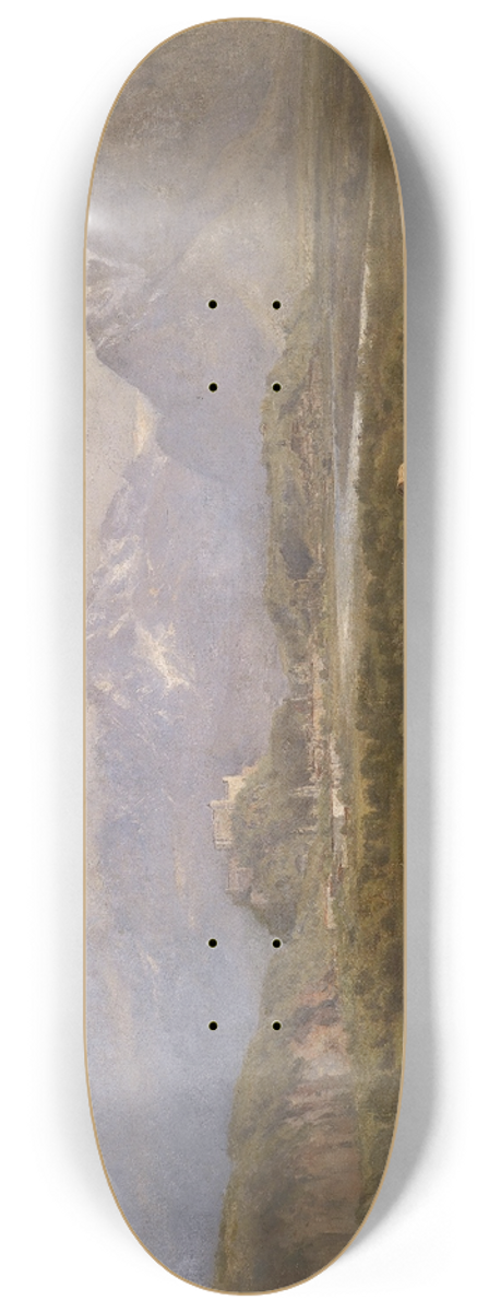Anton Hansch - Blick auf Salzburg 8.25 inch art skate deck