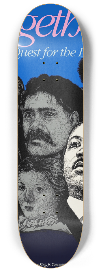 National Institutes of Health - Together; our quest for the dream 8.25 inch art skate deck