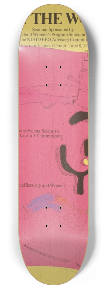 National Institutes of Health - Women in the workforce 8.25 inch art skate deck