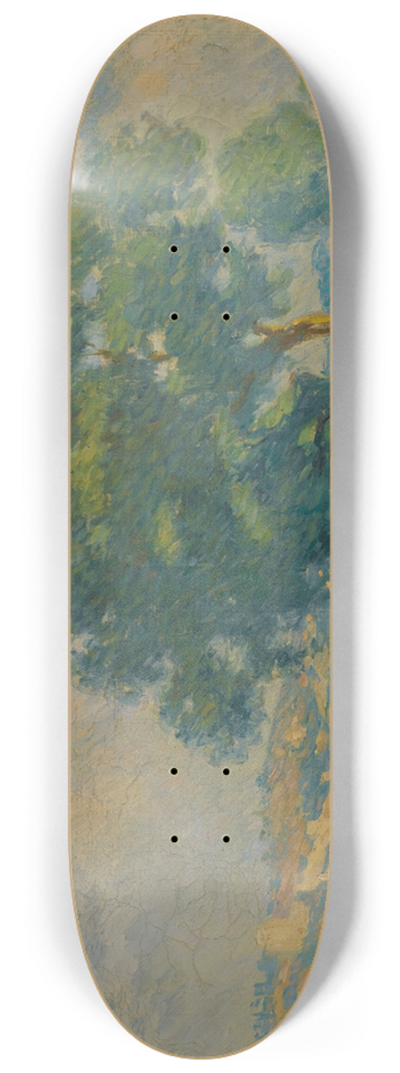 Nazmi Ziya Gran - Rumelihisari, On The Bosphorus 8.25 inch art skate deck