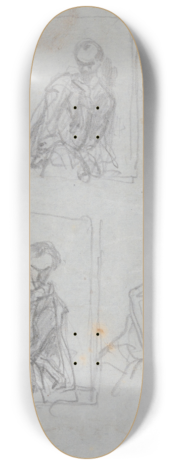 Nicaise De Keyser - Attitude 8.25 inch art skate deck