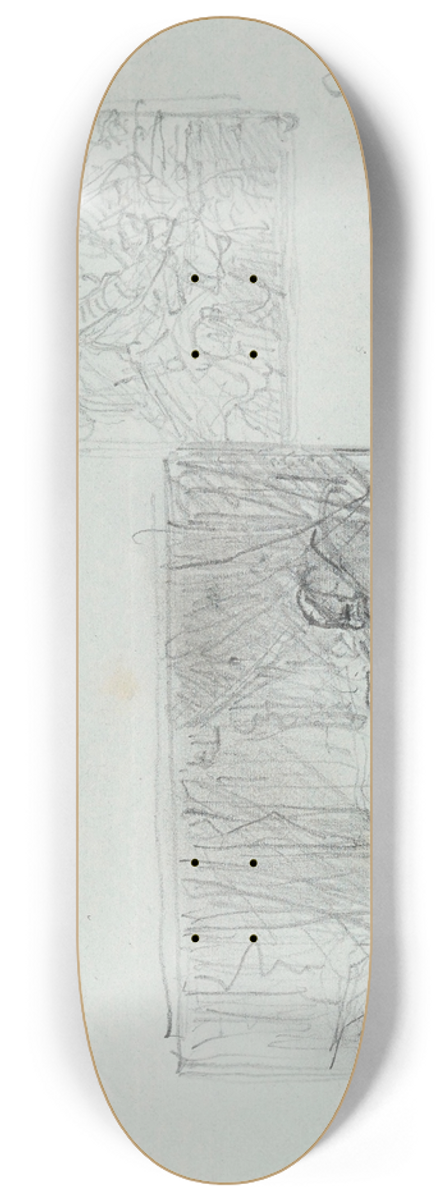 Nicaise De Keyser - Figures 8.25 inch art skate deck