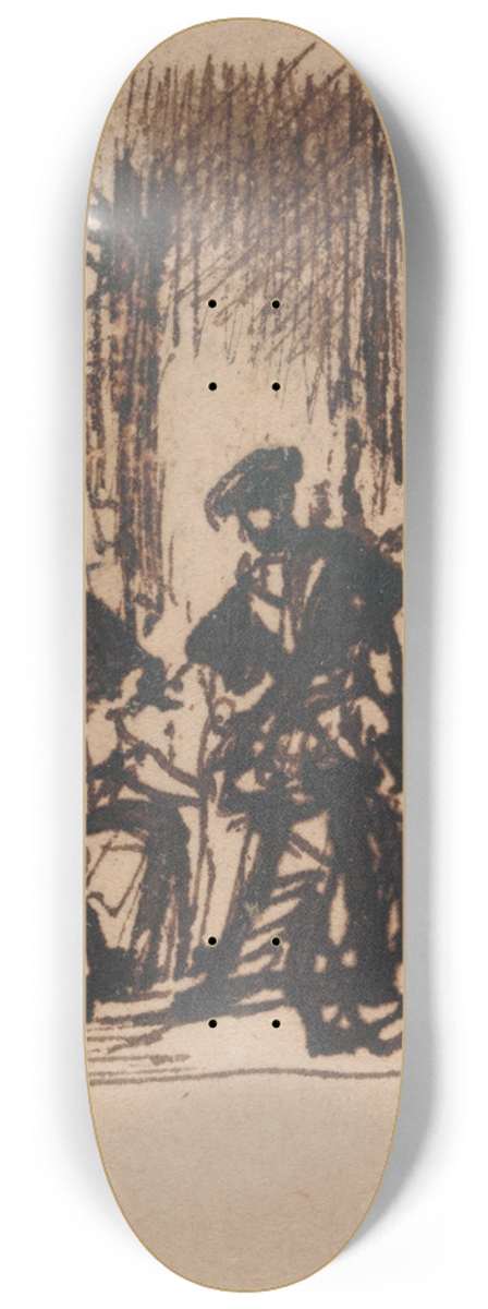 Nicaise De Keyser - Historical Scene 8.25 inch art skate deck