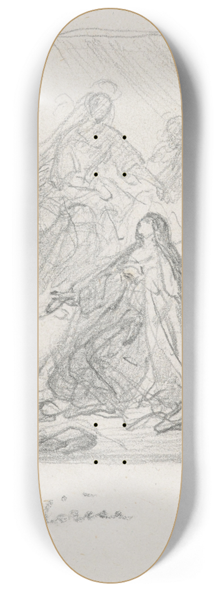 Nicaise De Keyser - Saint Teresa 8.25 inch art skate deck